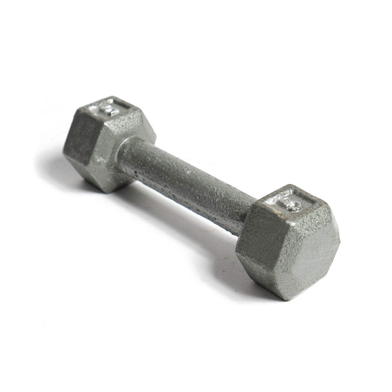 CAP 5 lb Cast Iron Dumbbell, Gray