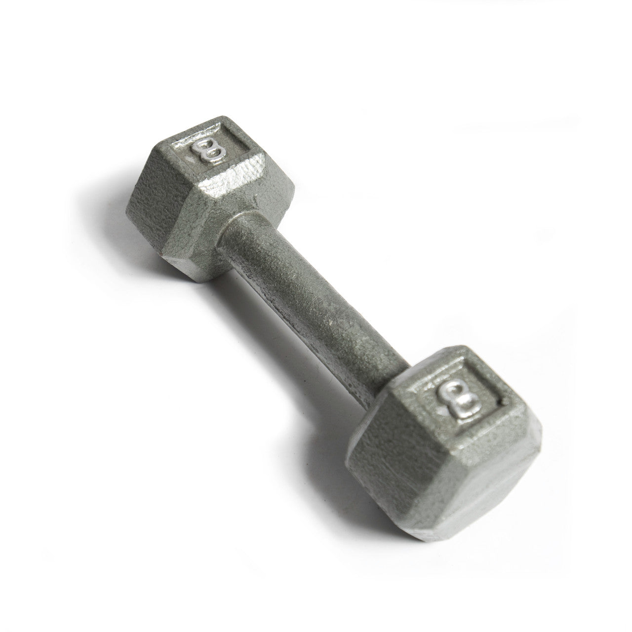 CAP 8 lb Cast Iron Dumbbell, Gray