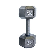 CAP 35 lb Cast Iron Dumbbell, Gray