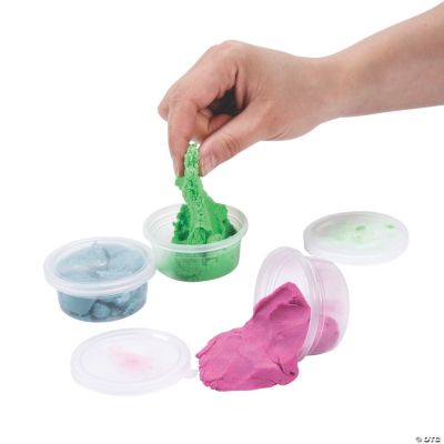 Assorted Color Scented Cloud Slime - 12 Pieces