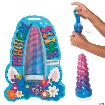 Unicorn Horn Slime - 6 Pieces