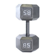 CAP 85 lb Cast Iron Dumbbell, Gray