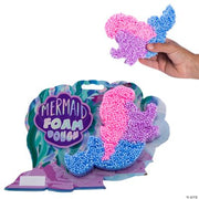 Mermaid Foam Dough - 6 Pieces