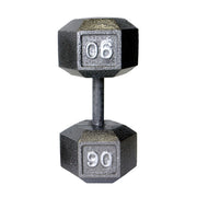 CAP 90 lb Cast Iron Dumbbell, Gray