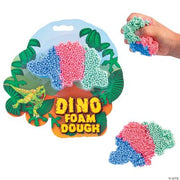 Dino Foam Dough - 6 Pieces