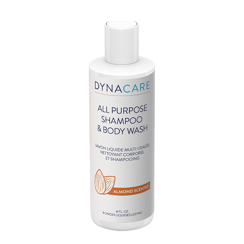All Purpose Shampoo and Body Wash, 8 oz., 48 bottles per case