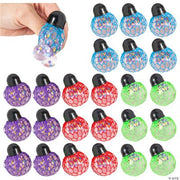 Bright Mini Mesh W/Foam Bead Stress Ball - 24 Pieces