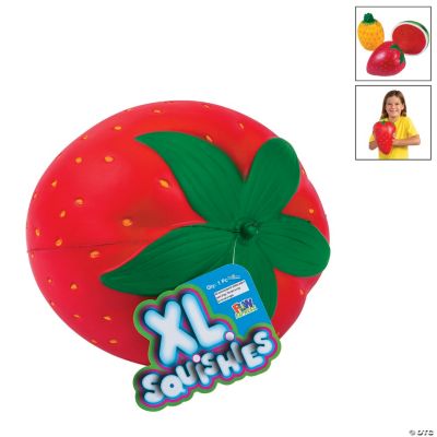 Xl Fruit Squishies - 3 Pieces