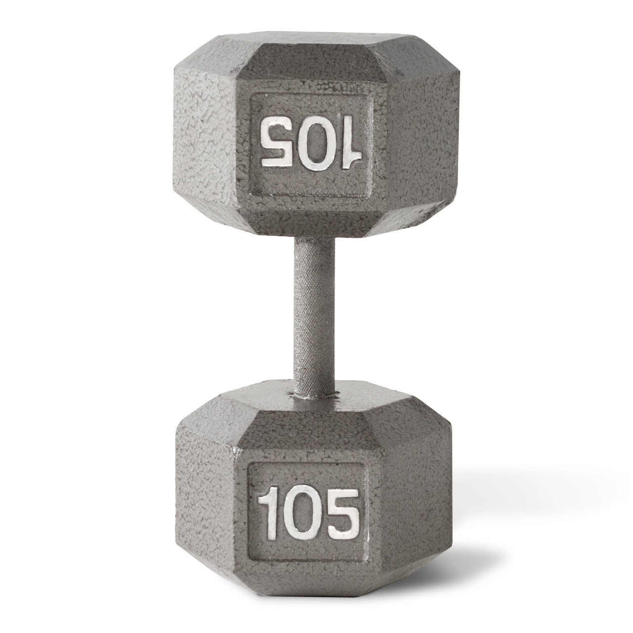 CAP 105 lb Cast Iron Dumbbell, Gray