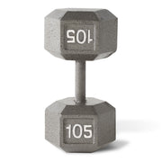 CAP 105 lb Cast Iron Dumbbell, Gray
