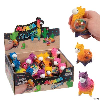 Alpaca Squeeze Toy - 12 Pieces