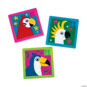 Tropical Bird Slide Puzzle - 12 Pieces