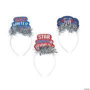 Patriotic Party Headbands - 8 Pieces