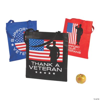 Veteran Tote Bags - 12 Pieces