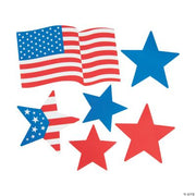 Patriotic Cutouts - 30 Pieces