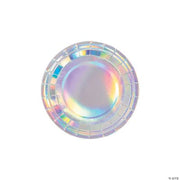 Iridescent Bulk Dessert Plates - 250 Pieces