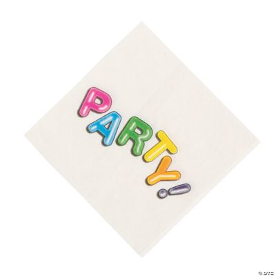 Iridescent Bulk Napkins - 250 Pieces