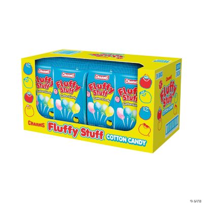 Charms Fluffy Stuff Cotton Candy - 24 Pieces