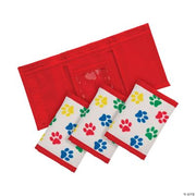 Paw Print Wallet - 12 Pieces