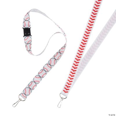 Baseball Lanyard Asst - 12 Pieces
