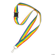 Rainbow Lanyard - 12 Pieces