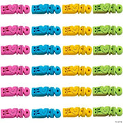 Be Kind Word Erasers - 24 Pieces