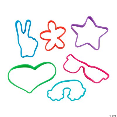 Jumbo Fun Bands - 6 Pieces