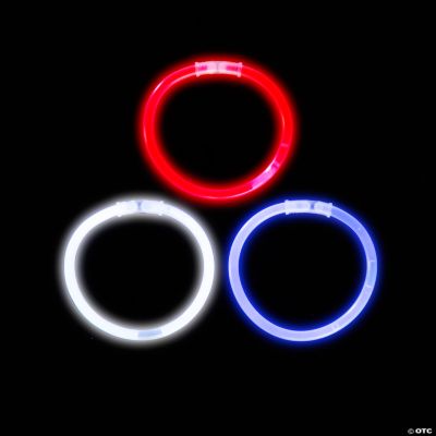 Pref 8" Patriotic Glow - 24 Pieces