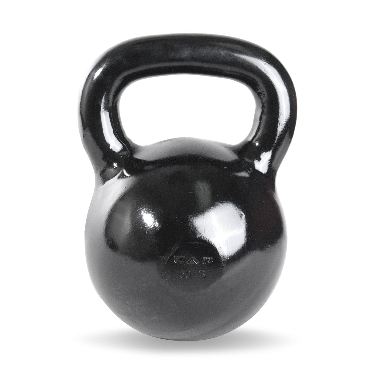 CAP 60 lb Enamel Coated Cast Iron Kettlebell