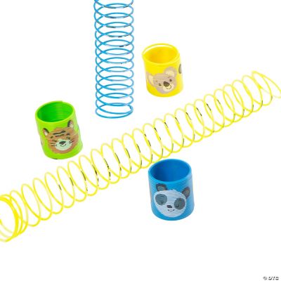 Zoo Animal Mini Magic Springs - 12 Pieces