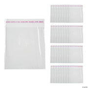 Clear Plastic Cookie Bags - 144 Pieces