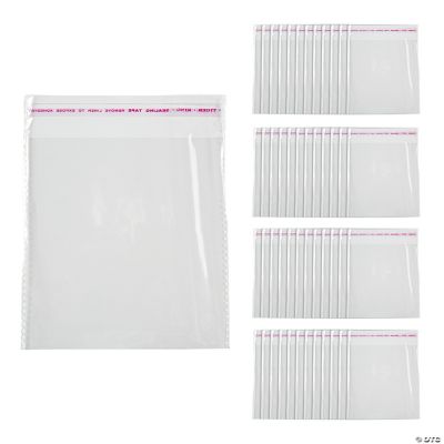 Clear Plastic Cookie Bags - 144 Pieces
