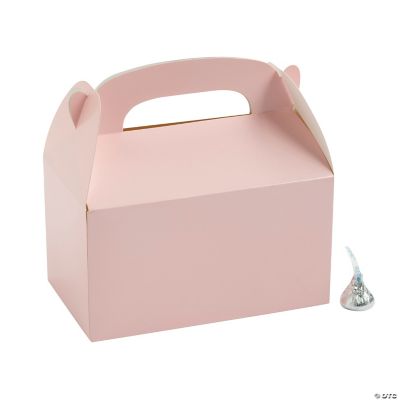 Light Pink Favor Gable Box - 12 Pieces