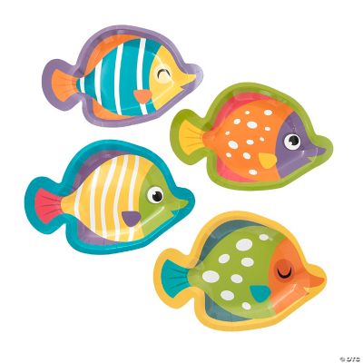 Under The Sea Dessert Plates - 8 Pieces