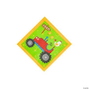 Farm Party Bev Napkins - 16 Pieces