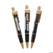 Man Of God Message Pen - 12 Pieces