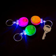 Light Up Lollipop Keychains - 12 Pieces