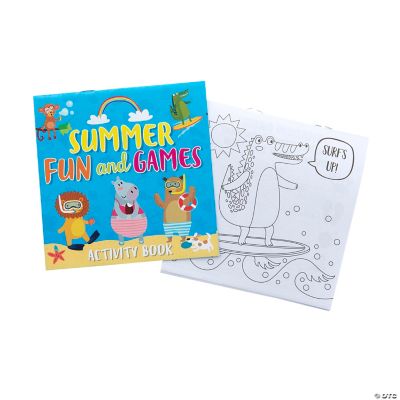 Summer Fun And Games Activity Book - 24 Pieces