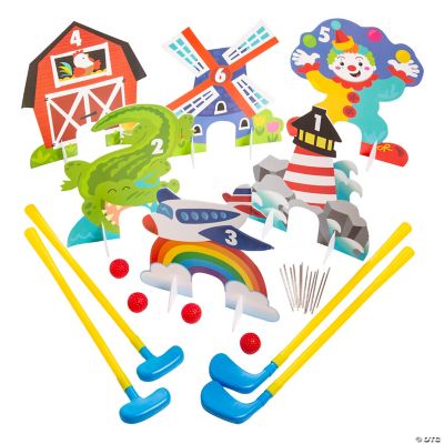 Mini Golf Course Golf Game - 26 Pieces