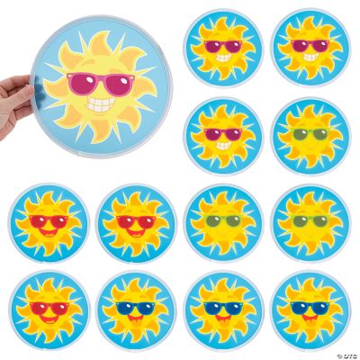Cool Sun Flying Discs - 12 Pieces