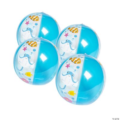 Sea Life Beach Ball - 12 Pieces