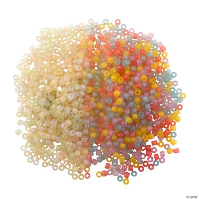 Uv Color Changing Pony Beads - 900 Pieces