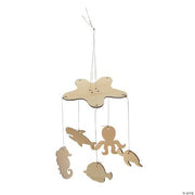Diy Wood Sealife Mobile - 12 Pieces