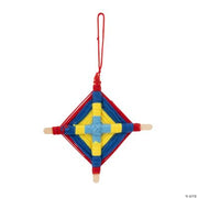 God's Eye Yarn Craft Kit - 12 Pieces