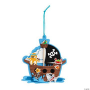 Silly Pirate Ship Sign - 12 Pieces