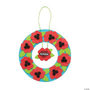 Poppy Wreath - 12 Pieces