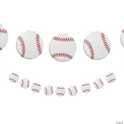 Baseball Banner/Garland - 1 Piece