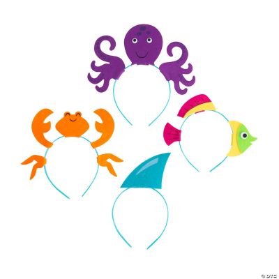 Under The Sea Headbands - 12 Pieces