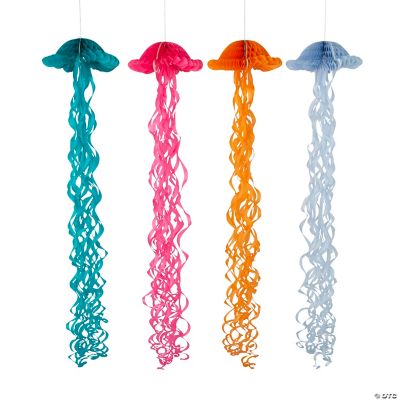 Under The Sea Jellyfish Honeycomb - 4 Pieces