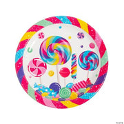 Candyworld Dinner Plate - 8 Pieces